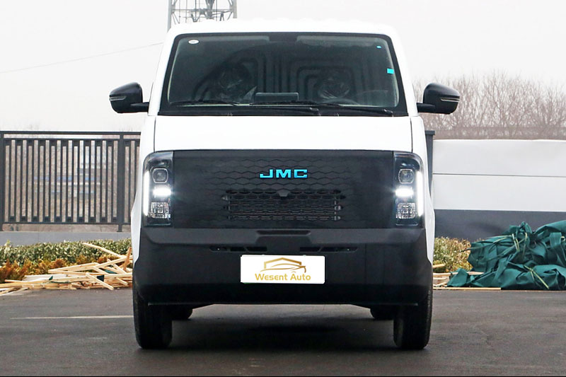 2024 New Cargo Van Electric JMC E Lushun Automotive 4 Doors 2 Seats Electric Van Electric Mini Van